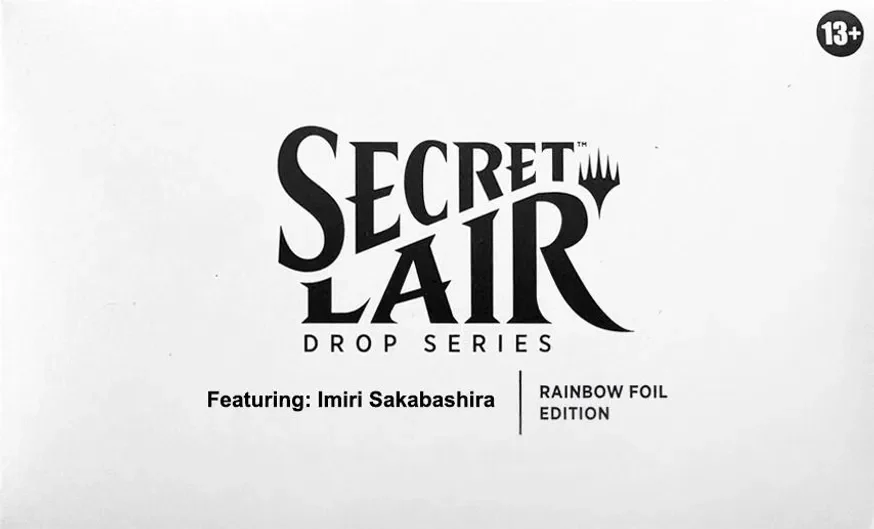 Secret Lair Drop Featuring Imiri Sakabashira Rainbow Foil