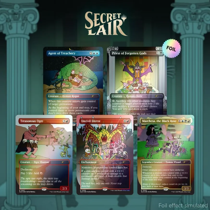 Secret Lair Drop Featuring Jay Howell Rainbow Foil