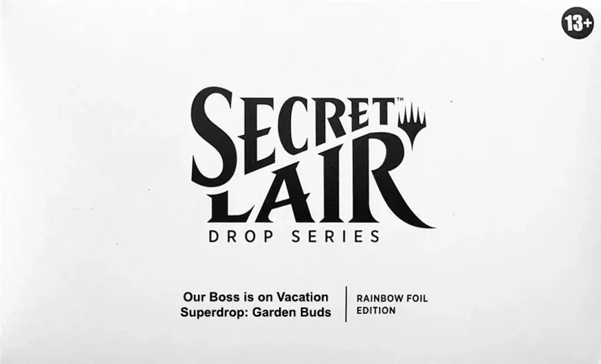 Secret Lair Drop Garden Buds Rainbow Foil