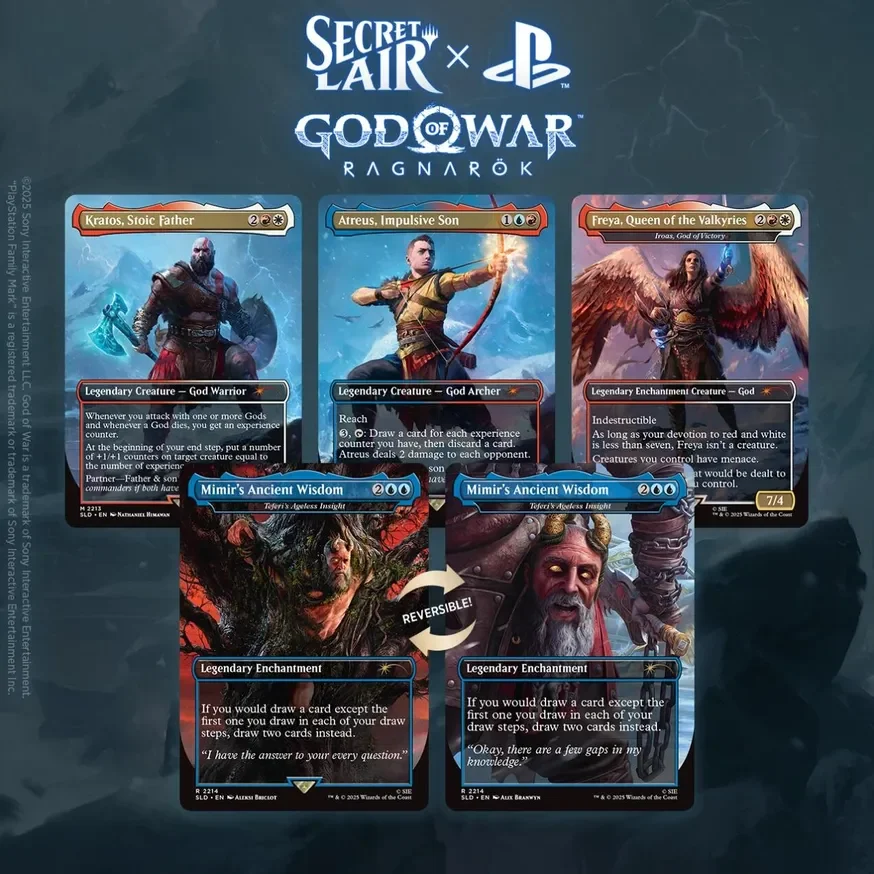 Secret Lair Drop God of War Norse