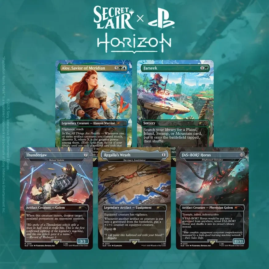 Secret Lair Drop Horizon Into the Forbidden West