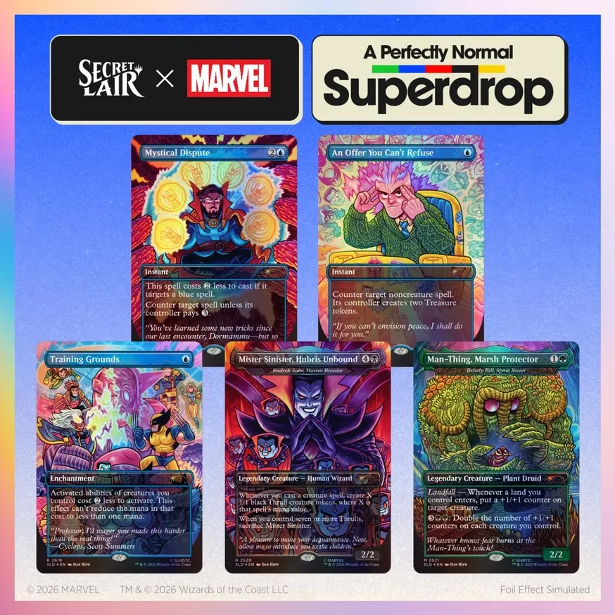 Secret Lair Drop Marvel Dan Hipp Foil