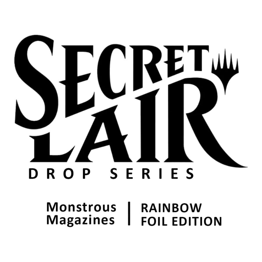 Secret Lair Drop Monstrous Magazines Rainbow Foil