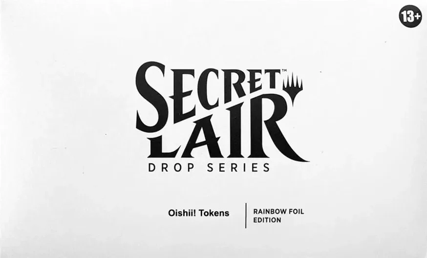 Secret Lair Drop Oishii Tokens Rainbow Foil
