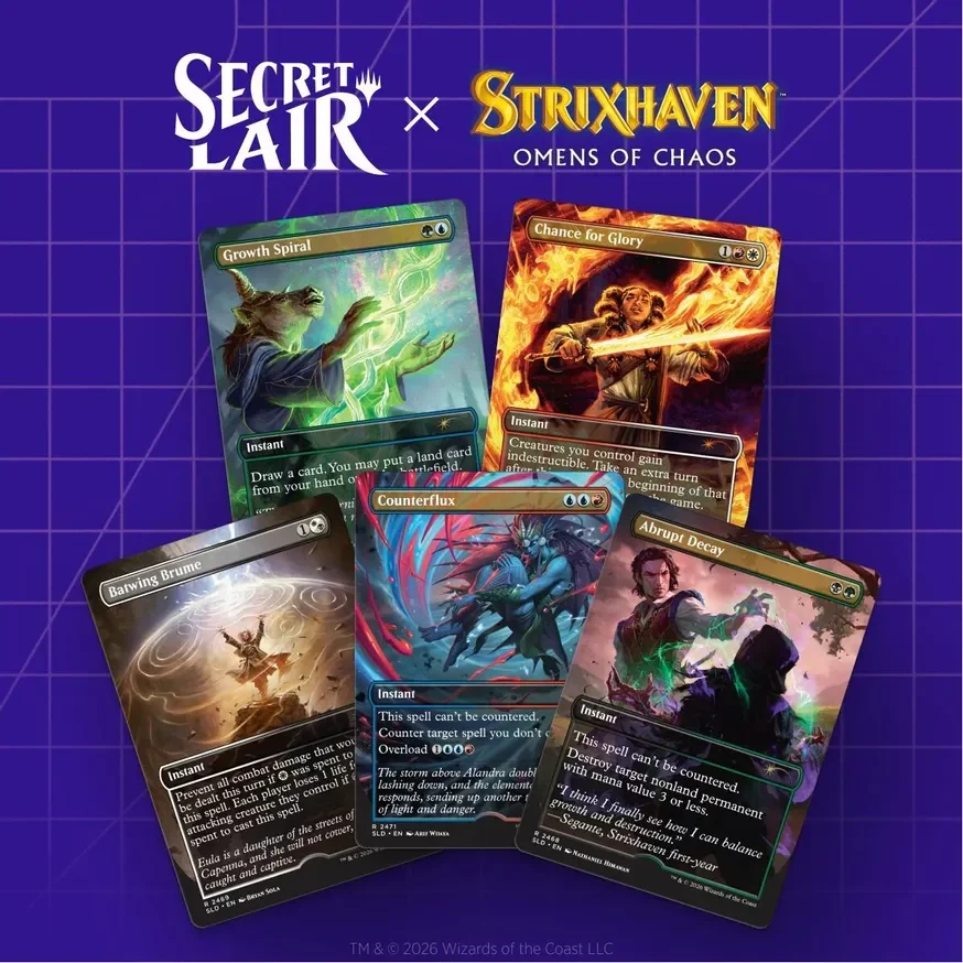 Secret Lair Drop Omens of Chaos