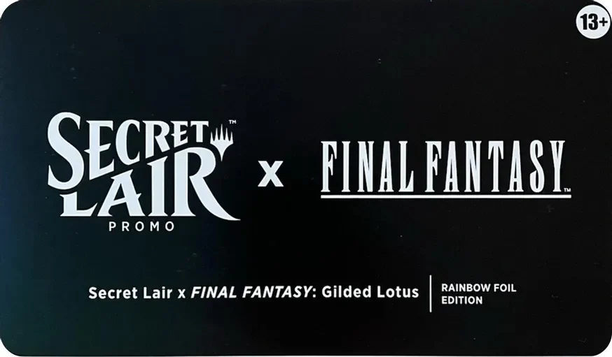 Secret Lair Drop Secret Lair Promo x FINAL FANTASY Gilded Lotus