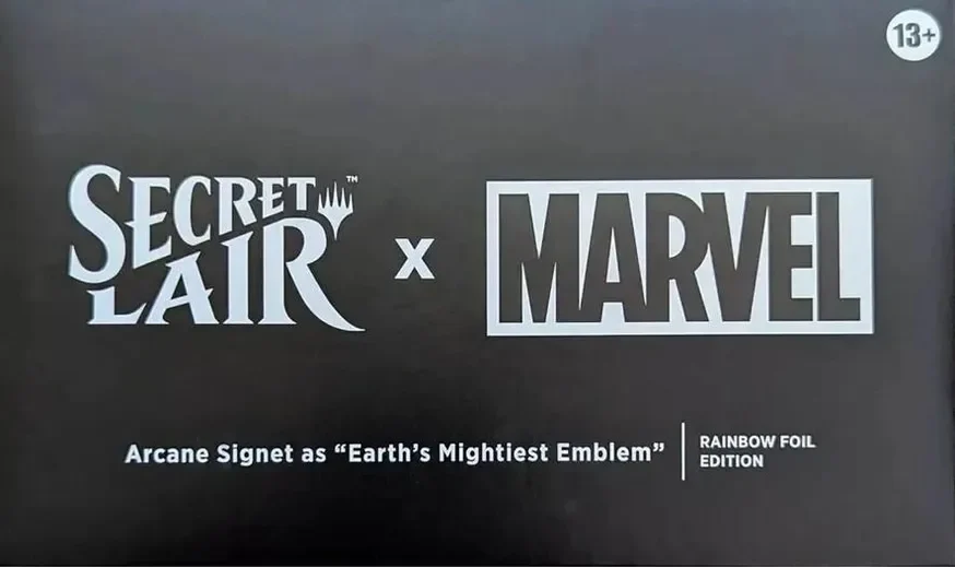 Secret Lair Drop Secret Lair Promo x Marvel Arcane Signet