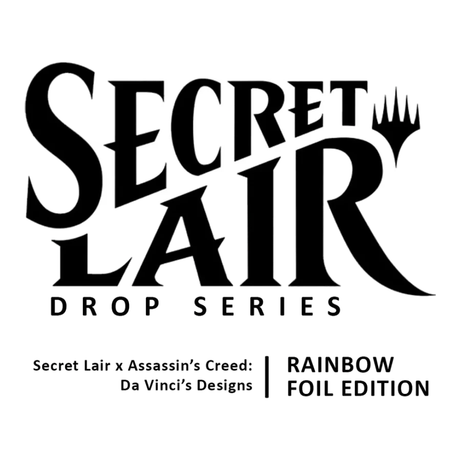 Secret Lair Drop Secret Lair x Assassins Creed Da Vincis Designs Rainbow Foil