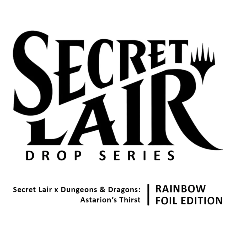Secret Lair Drop Secret Lair x Dungeons and Dragons Astarions Thirst Rainbow Foil