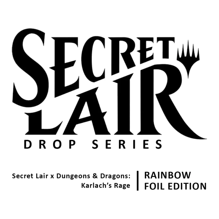 Secret Lair Drop Secret Lair x Dungeons and Dragons Karlachs Rage Rainbow Foil