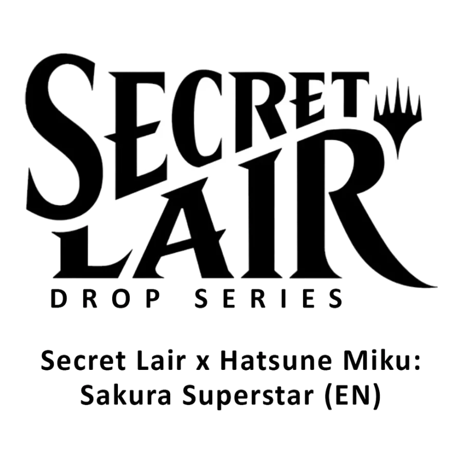 Secret Lair Drop Secret Lair x Hatsune Miku Sakura Superstar English