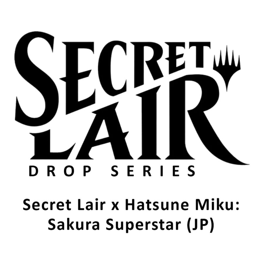 Secret Lair Drop Secret Lair x Hatsune Miku Sakura Superstar Japanese