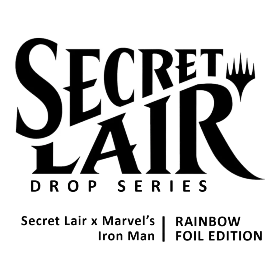 Secret Lair Drop Secret Lair x Marvels Iron Man Rainbow Foil