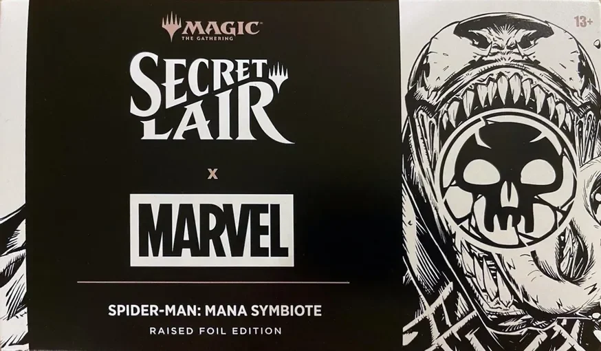 Secret Lair Drop Secret Lair x Marvels Spider-Man Mana Symbiote Raised Foil