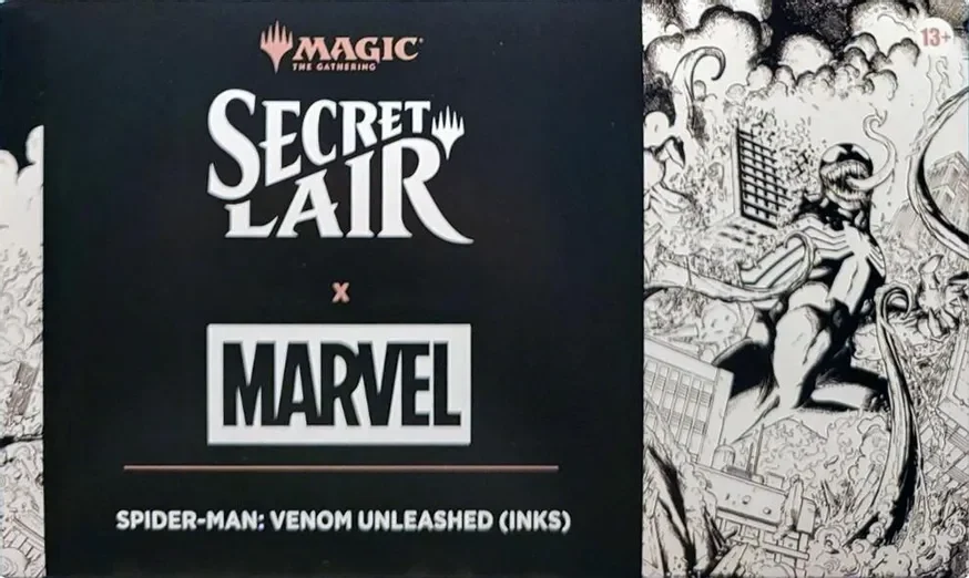 Secret Lair Drop Secret Lair x Marvels Spider-Man Venom Unleashed Inks