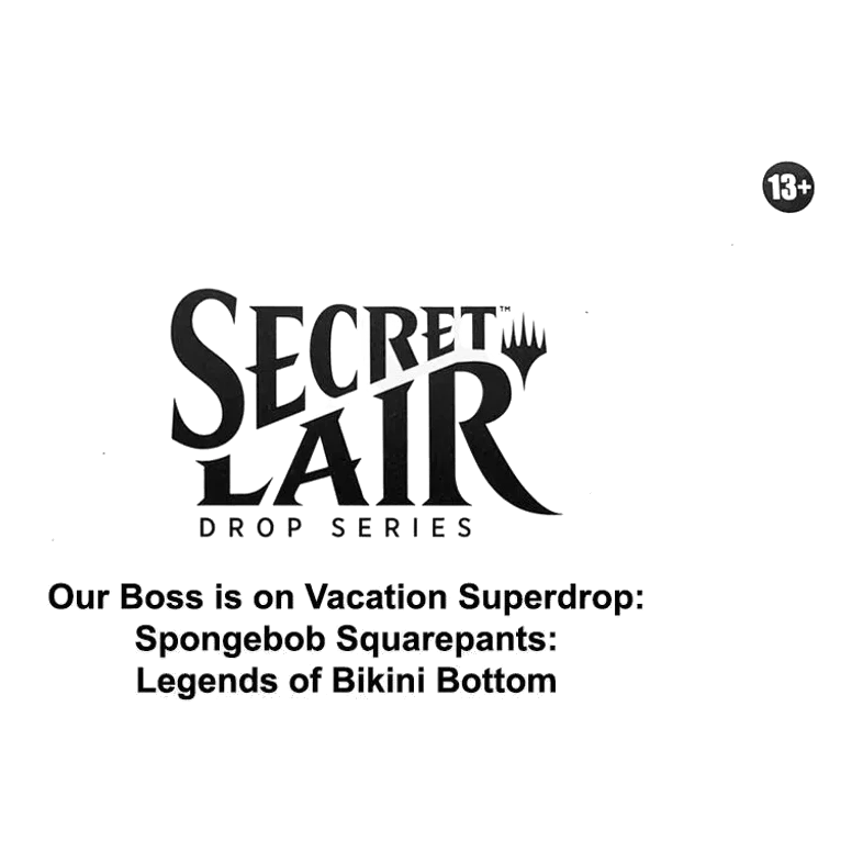 Secret Lair Drop Spongebob Squarepants Legends of Bikini Bottom