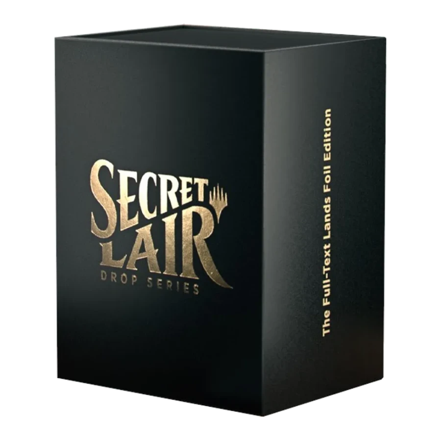 Secret Lair Drop The Full Text Lands Foil