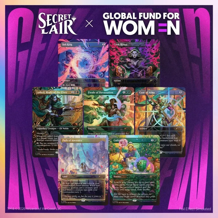 Secret Lair Drop Their Magic is Limitless Foil