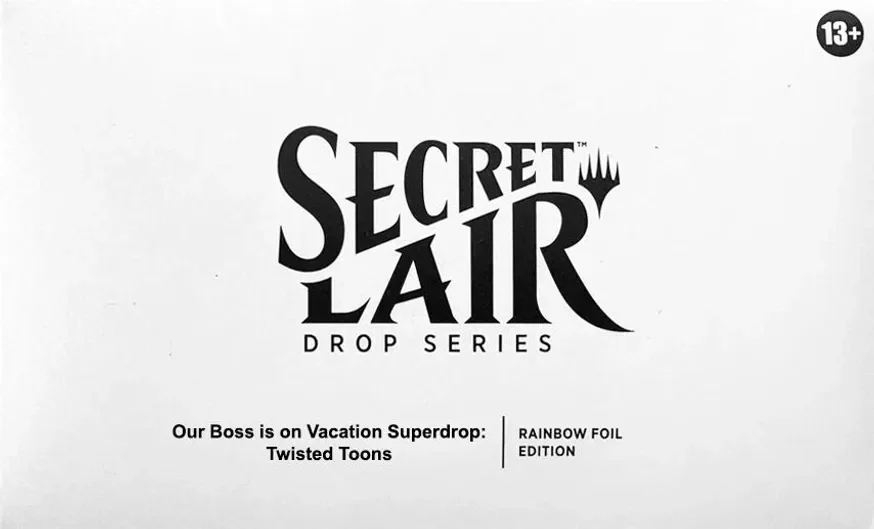 Secret Lair Drop Twisted Toons Rainbow Foil
