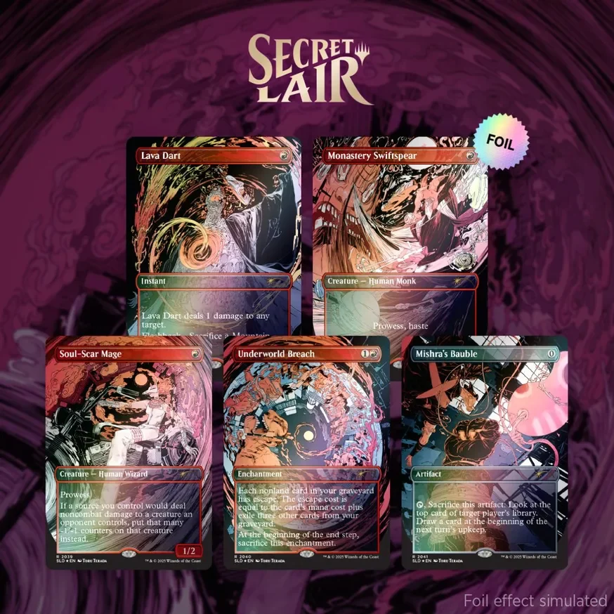 Secret Lair Drop vroooOOOMMMMMM! Rainbow Foil