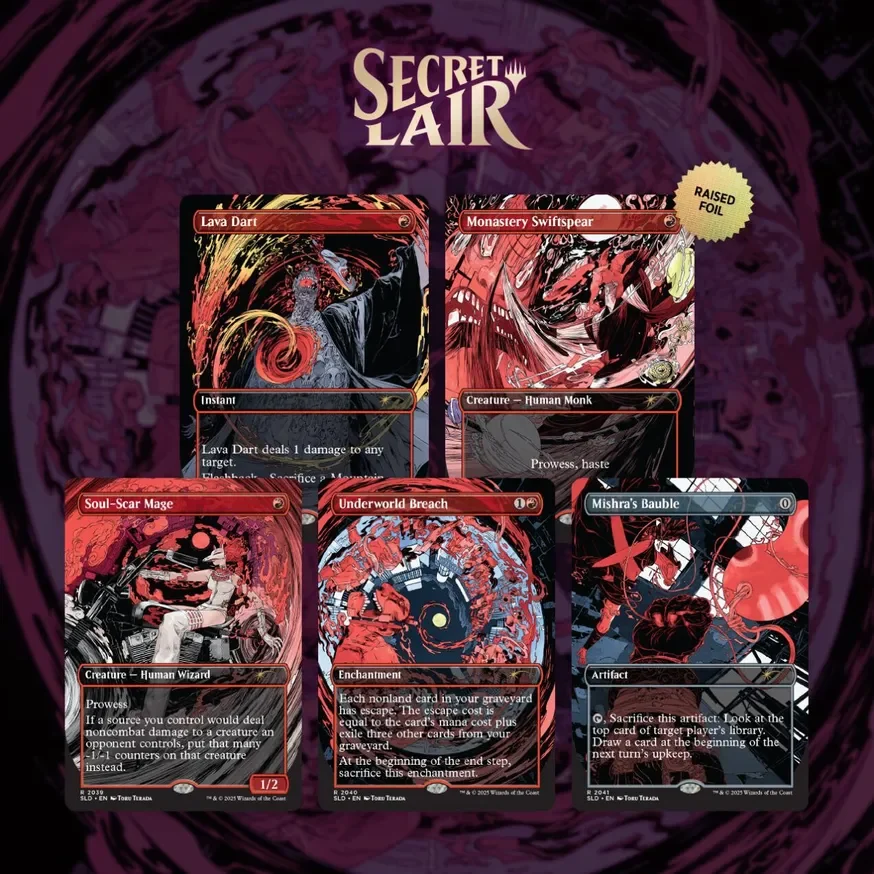 Secret Lair Drop vroooOOOMMMMMM! Raised Foil