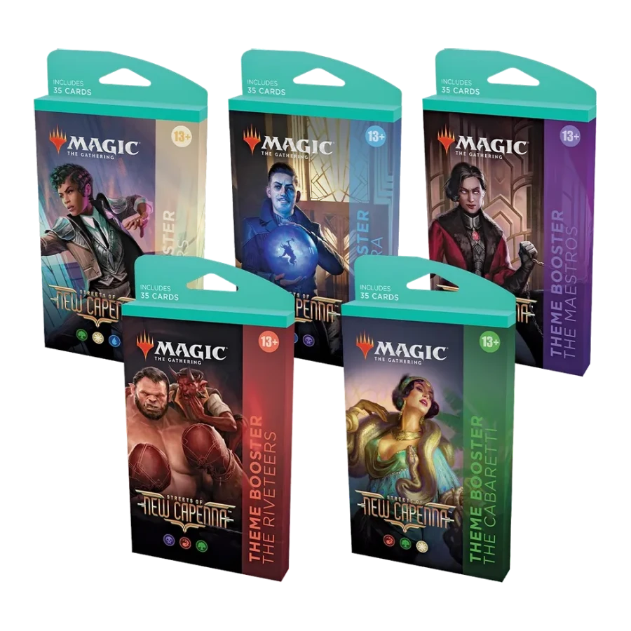 Streets of New Capenna Theme Booster Set of 5