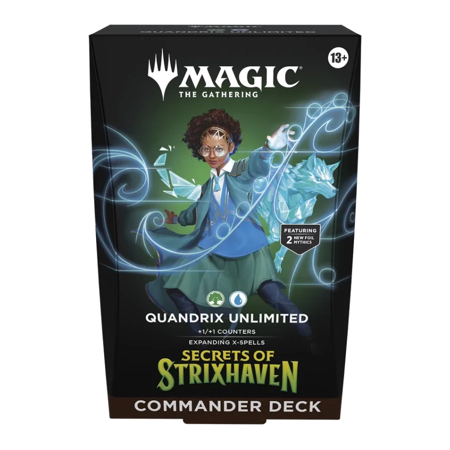 Secrets of Strixhaven Commander Deck Quandrix Unlimited
