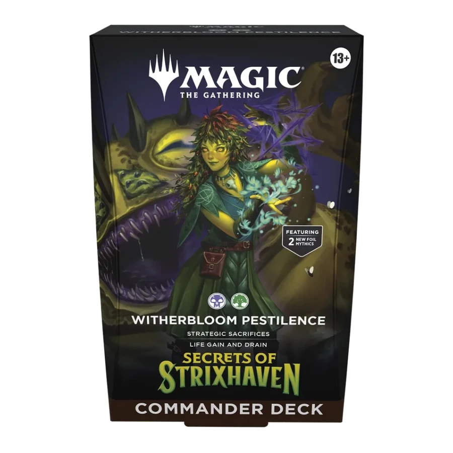 Secrets of Strixhaven Commander Deck Witherbloom Pestilence