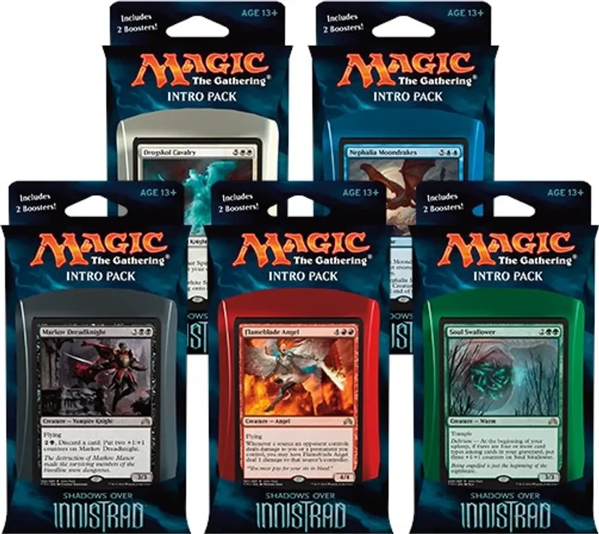 Shadows over Innistrad Intro Pack Set of 5