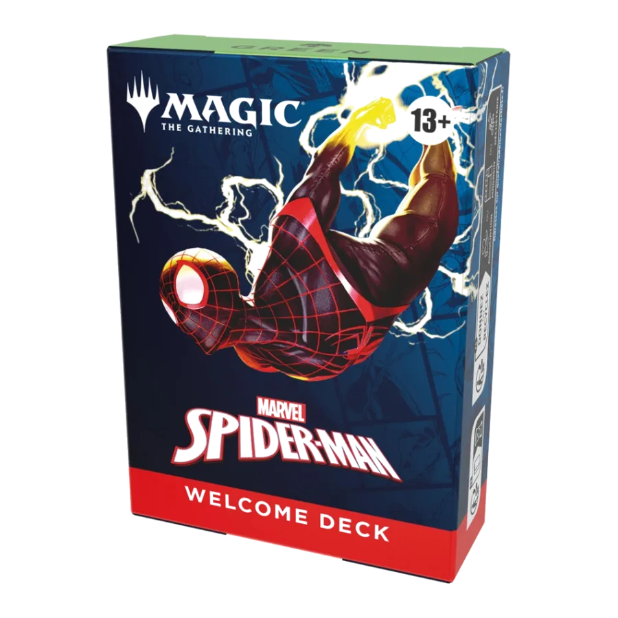 Marvels Spider Man Welcome Deck Green