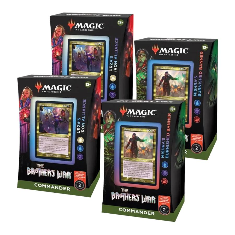 The Brothers' War Commander Deck Display