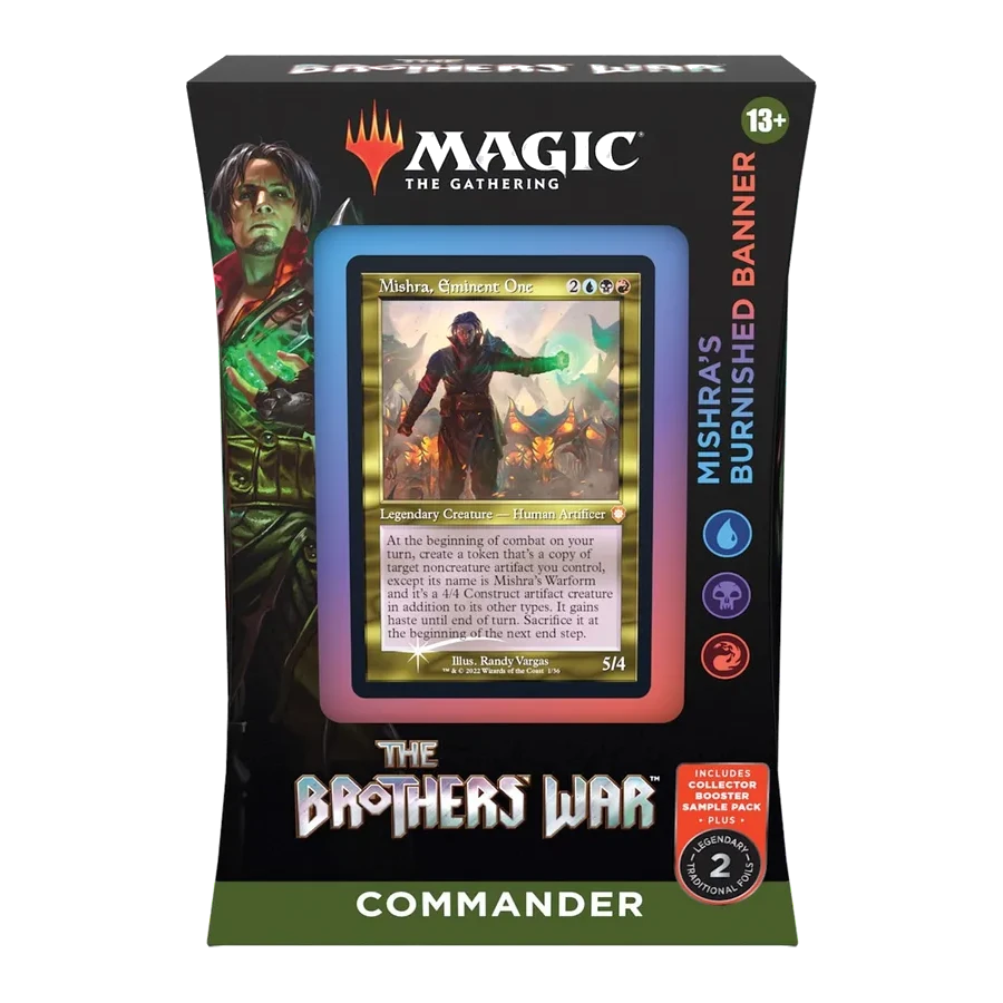 The Brothers' War Commander Deck Mishras Burnished Banner