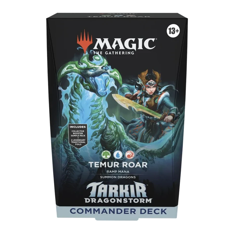 Tarkir Dragonstorm Commander Deck Temur Roar