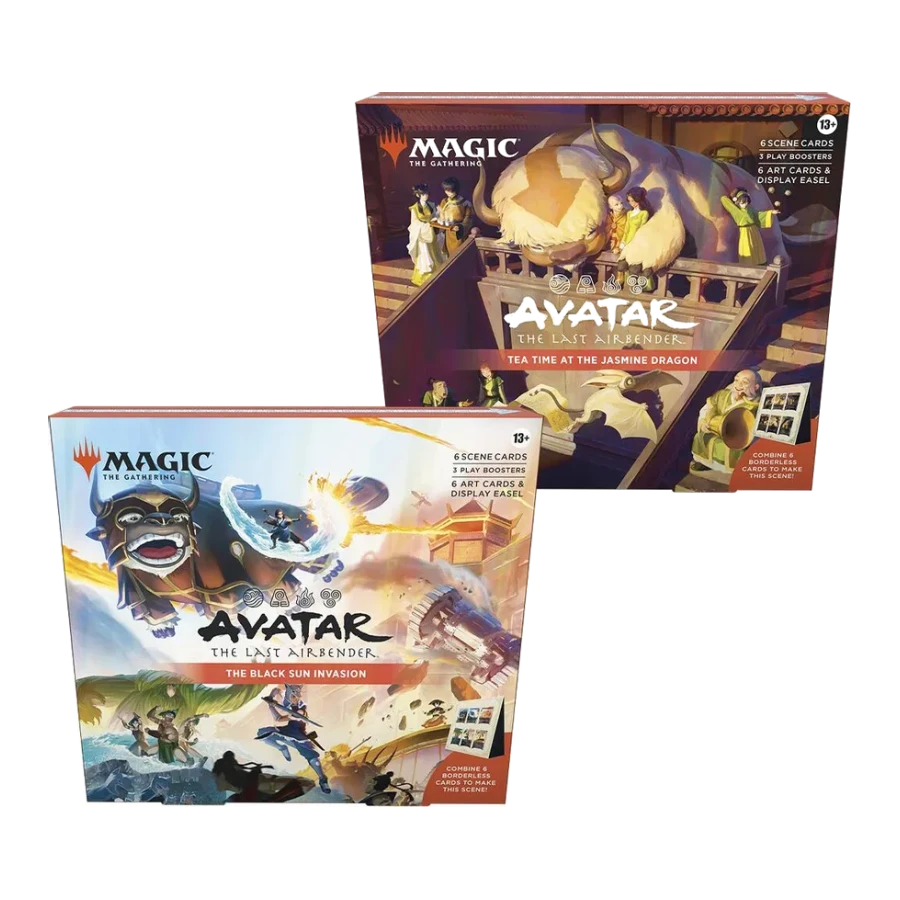 Avatar The Last Airbender Scene Box Set of 2