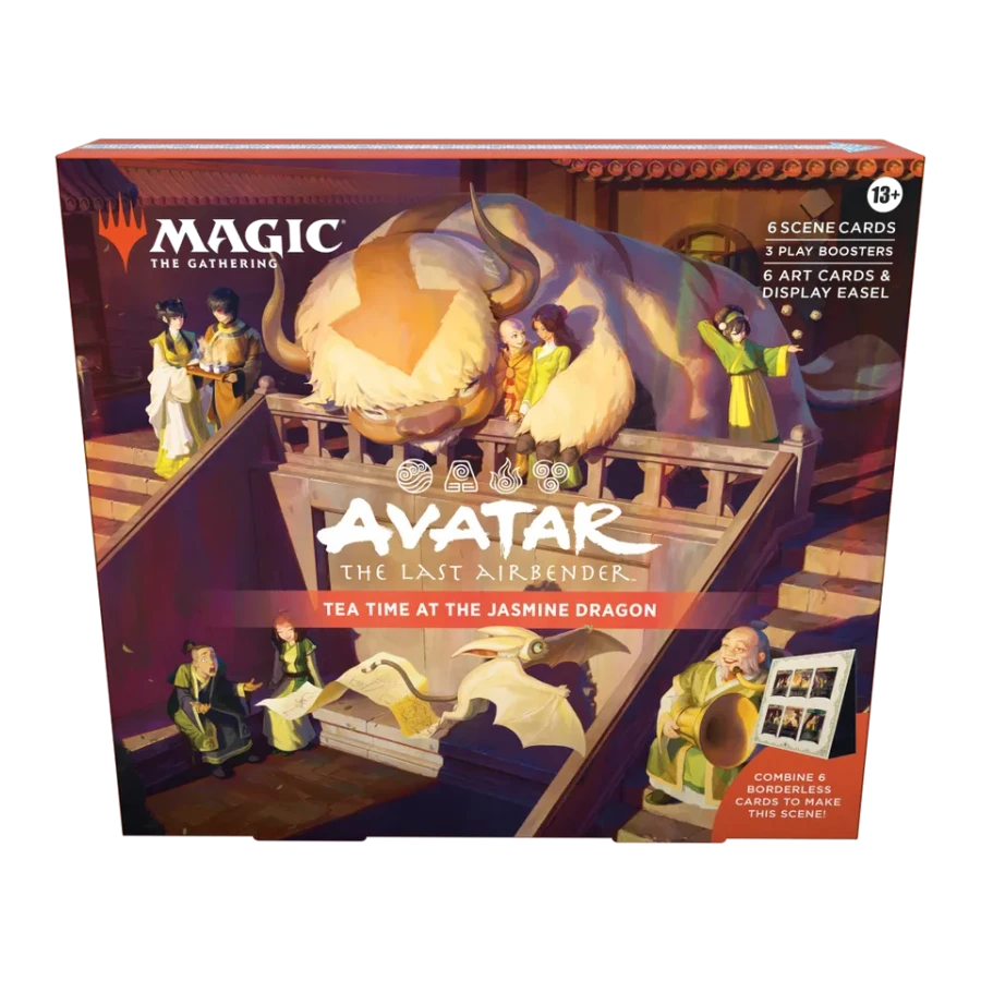 Avatar The Last Airbender Scene Box Tea Time at the Jasmine Dragon