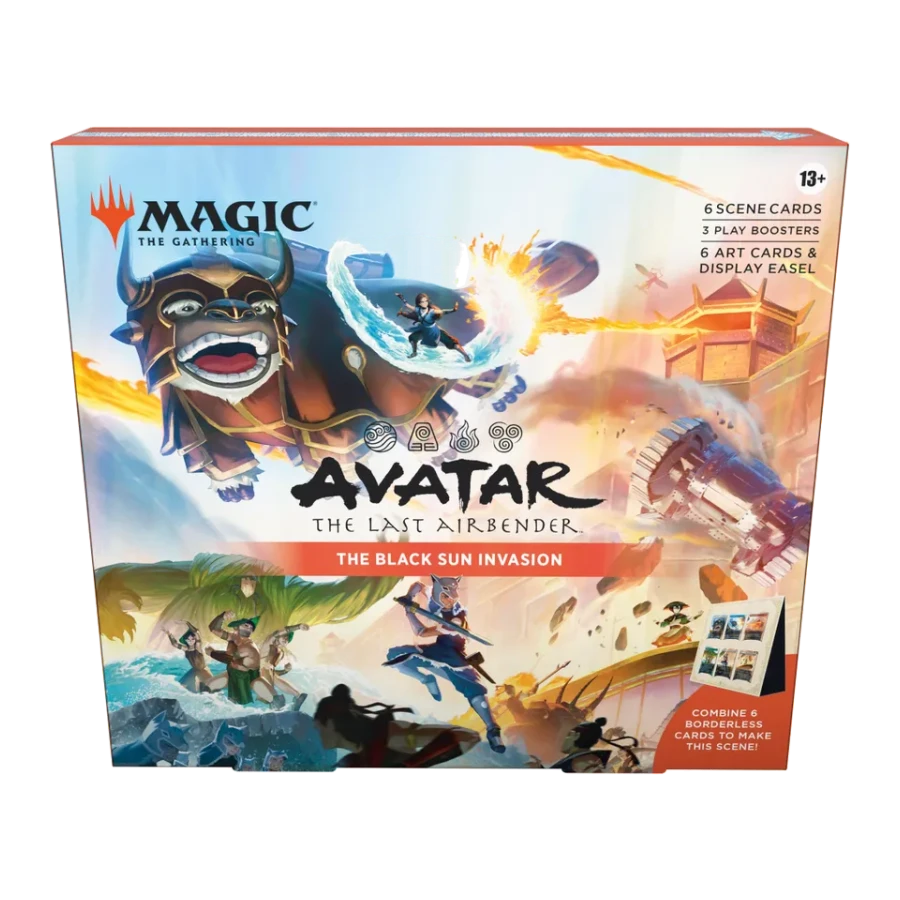 Avatar The Last Airbender Scene Box The Black Sun Invasion