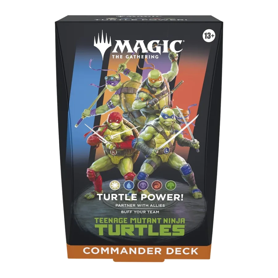 Teenage Mutant Ninja Turtles Commander Deck Turtle Power