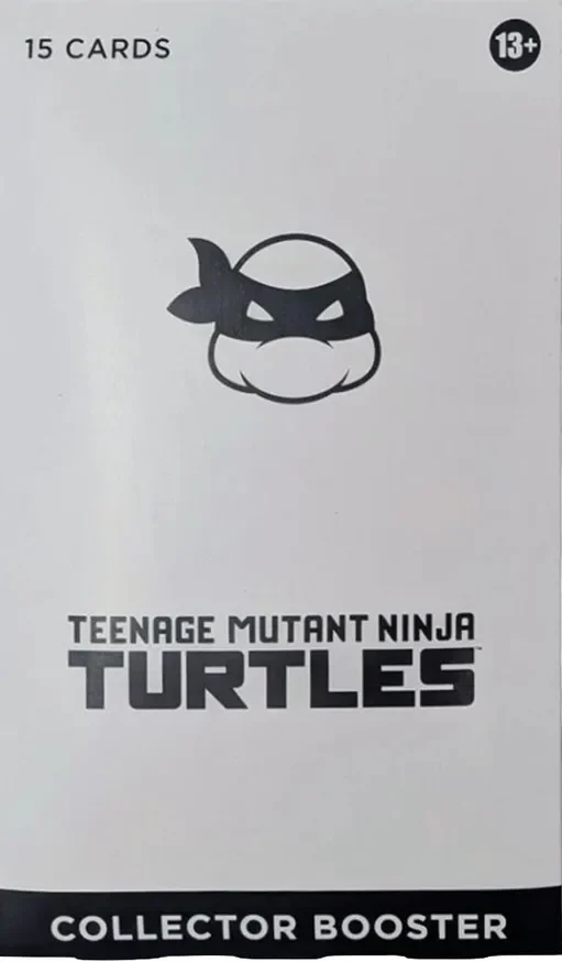Teenage Mutant Ninja Turtles Collector Booster Pack Minimal Packaging