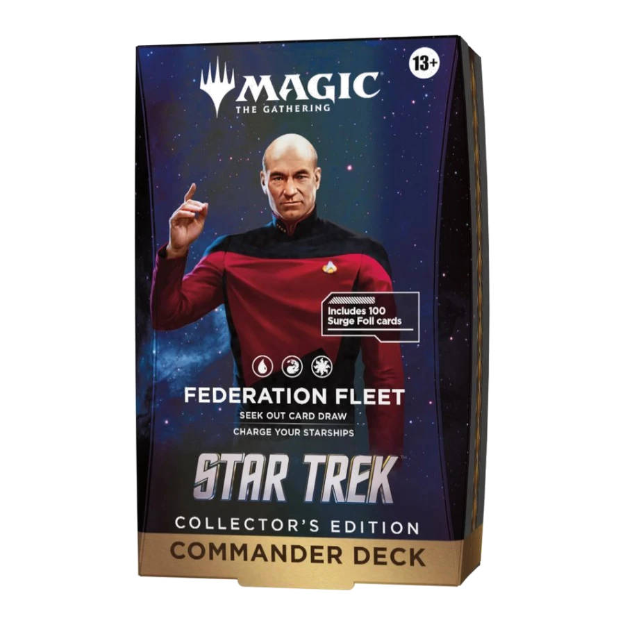 Star Trek Commander Deck Federation Fleet Collectors Edition