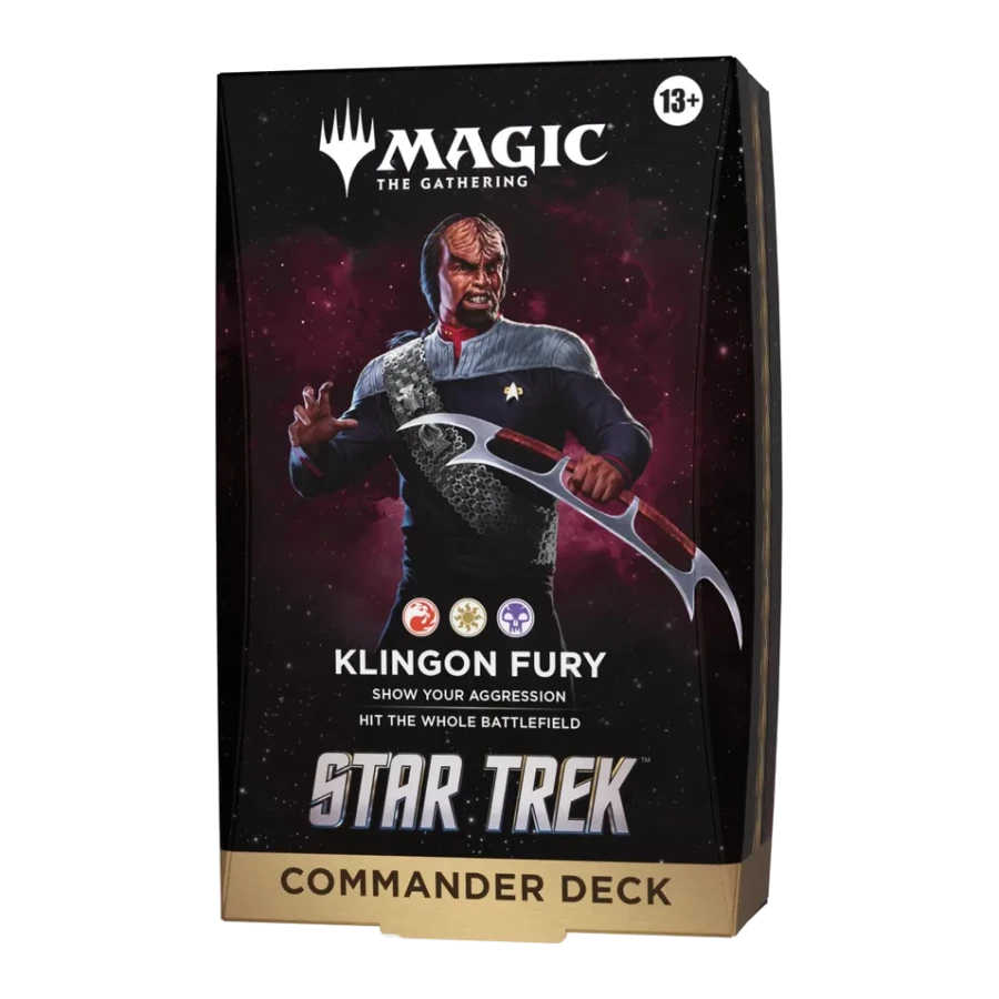 Star Trek Commander Deck Klingon Fury