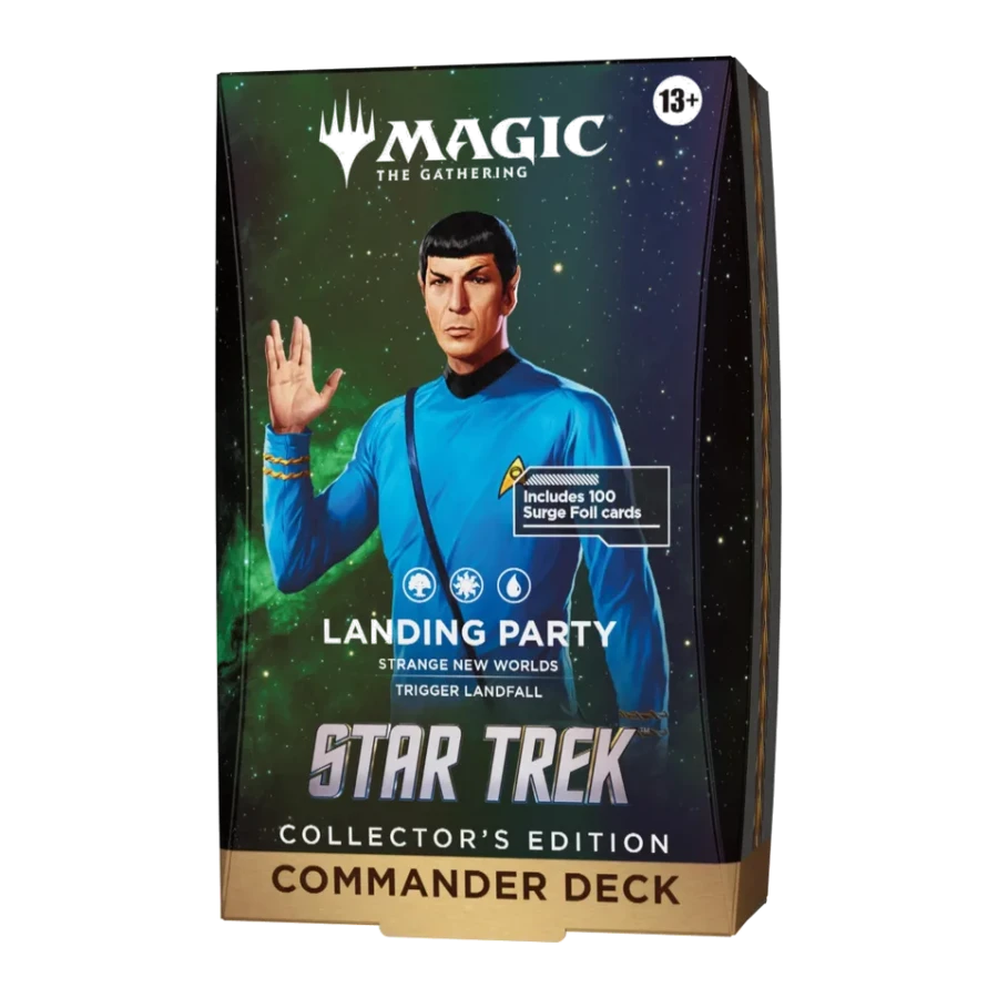 Star Trek Commander Deck Landing Party Collectors Edition