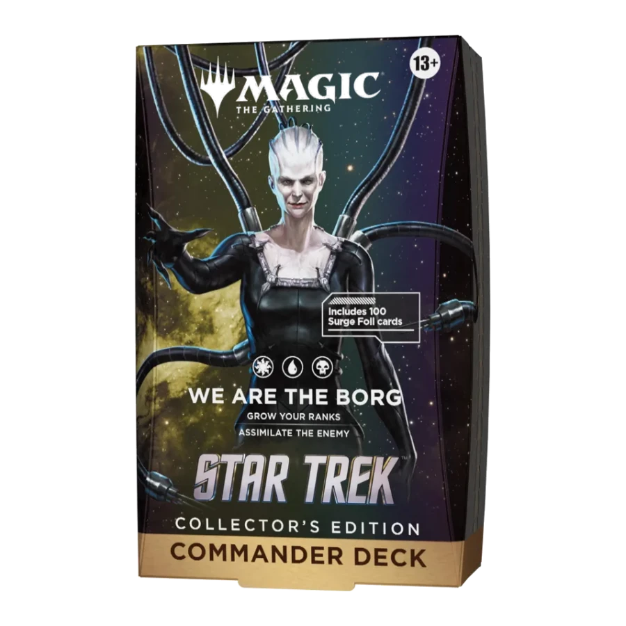 Star Trek Commander Deck We Are the Borg Collectors Edition