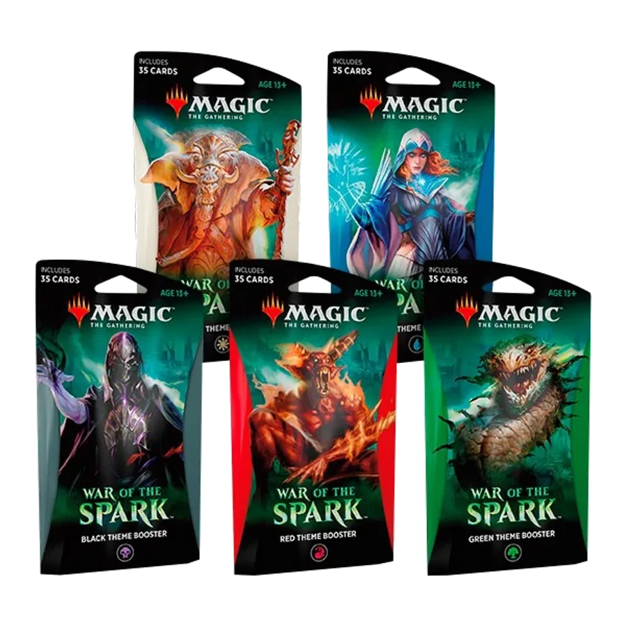 War of the Spark Theme Booster Pack Set of 5