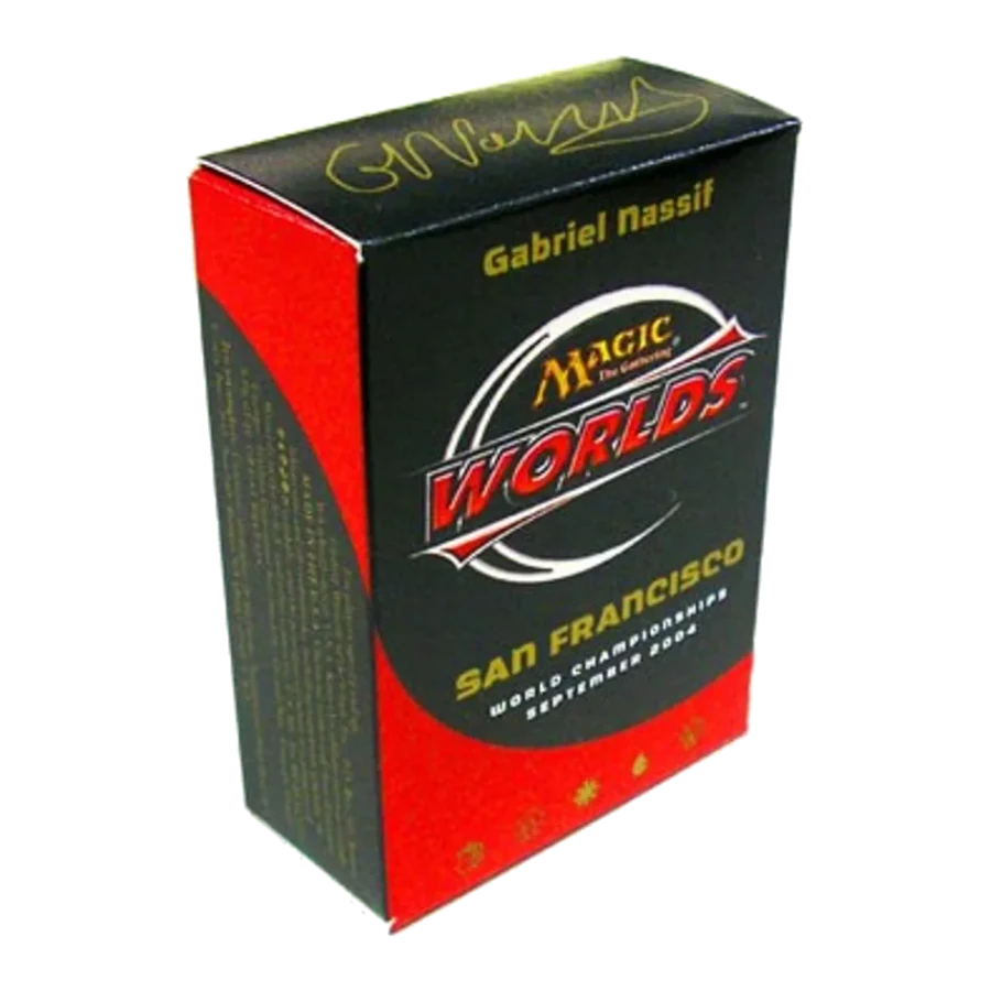 2004 World Championship Deck Gabriel Nassif