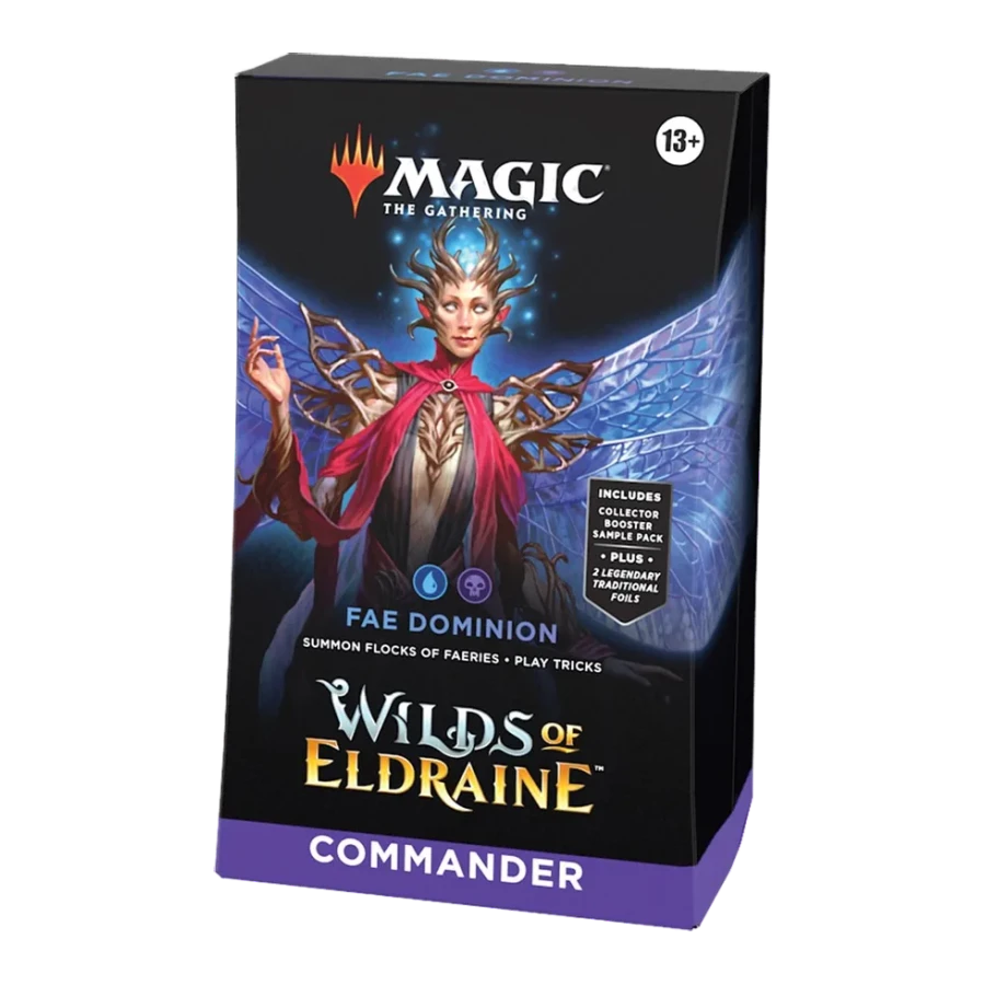 Wilds of Eldraine Commander Deck Fae Dominion