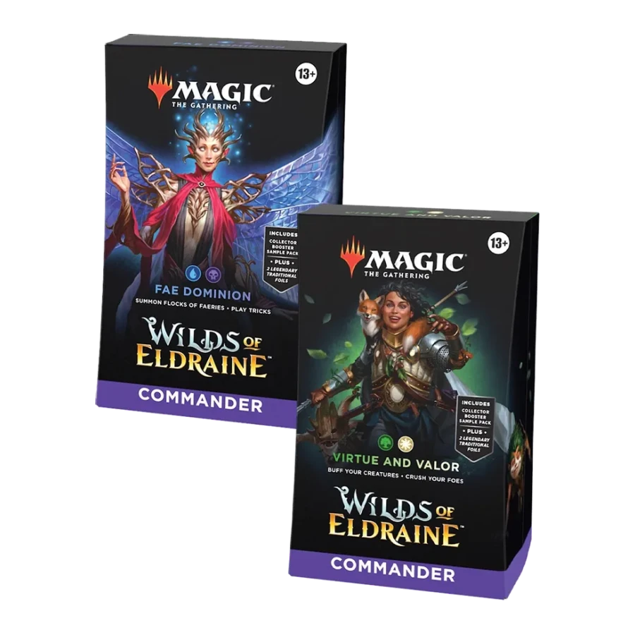 Wilds of Eldraine Commander Decks Set of 2