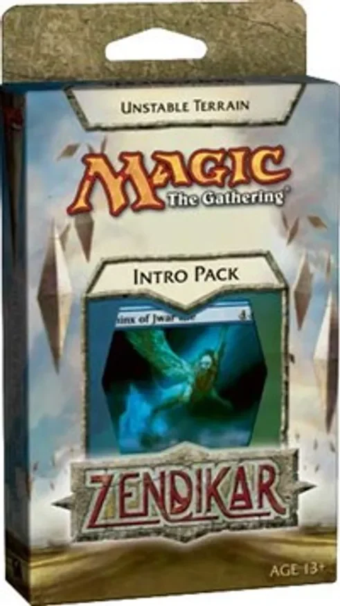 Zendikar Intro Pack Blue Unstable Terrain