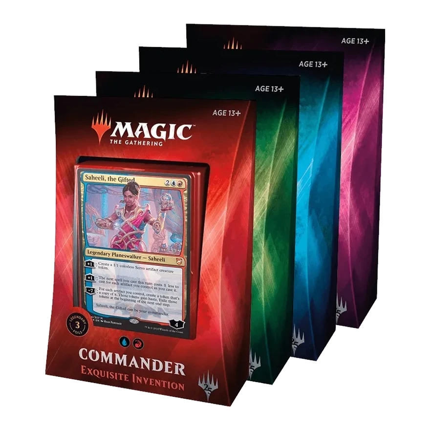 Commander 2018 Commander Decks Set of 4