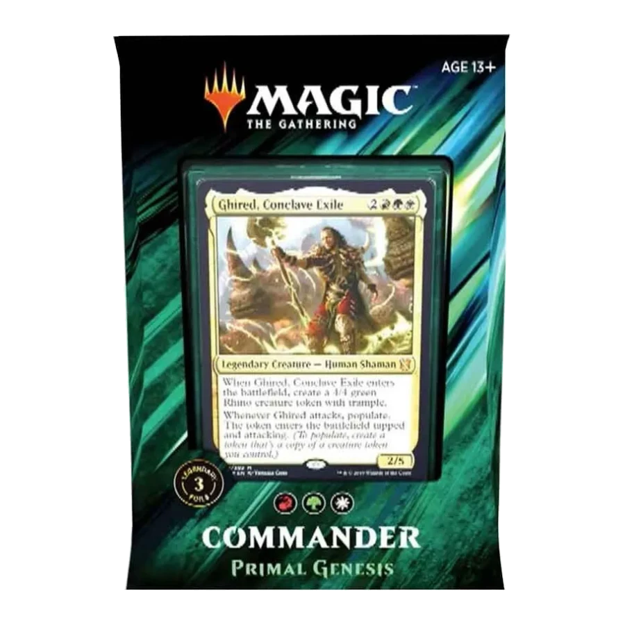 Commander 2019 Commander Deck Primal Genesis
