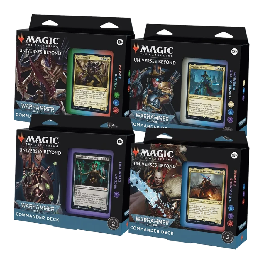 Warhammer 40000 Commander Deck Display